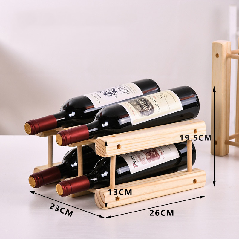 Porte Bouteille 4 Bouteilles