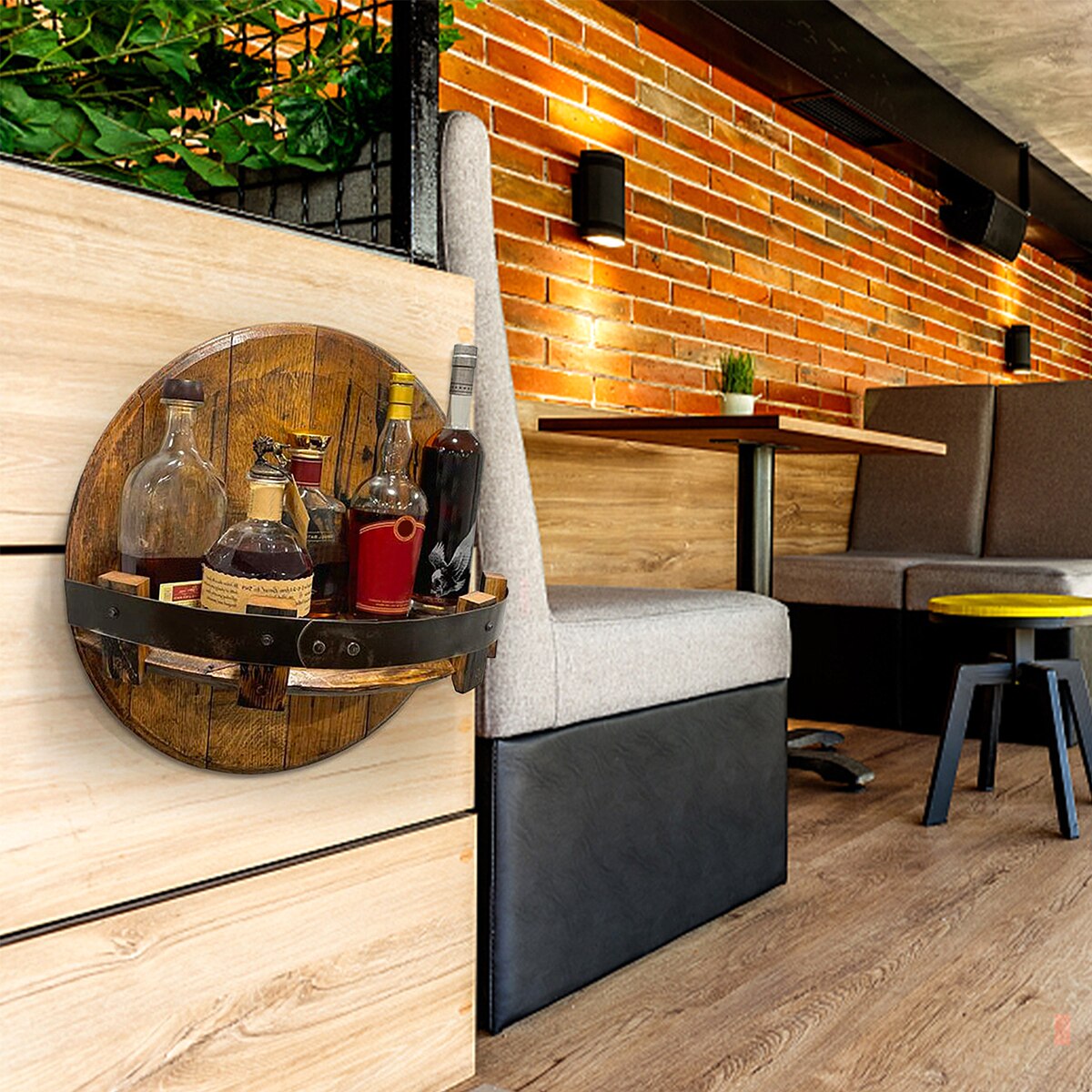 Porte Bouteille Whisky Mural