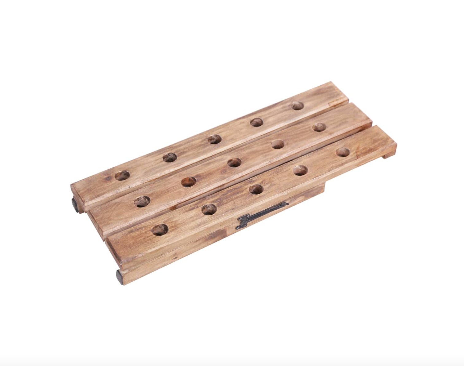 Range Bouteille Colonne Bois