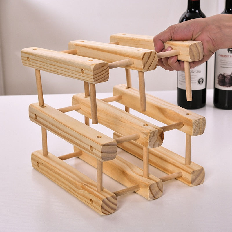 Porte Bouteille 6 Cases