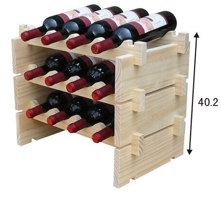 Casier à bouteille empilable