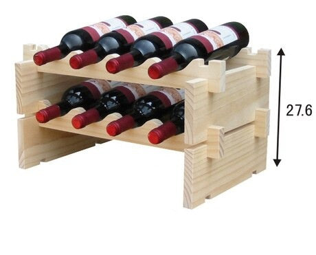 Casier à bouteille empilable