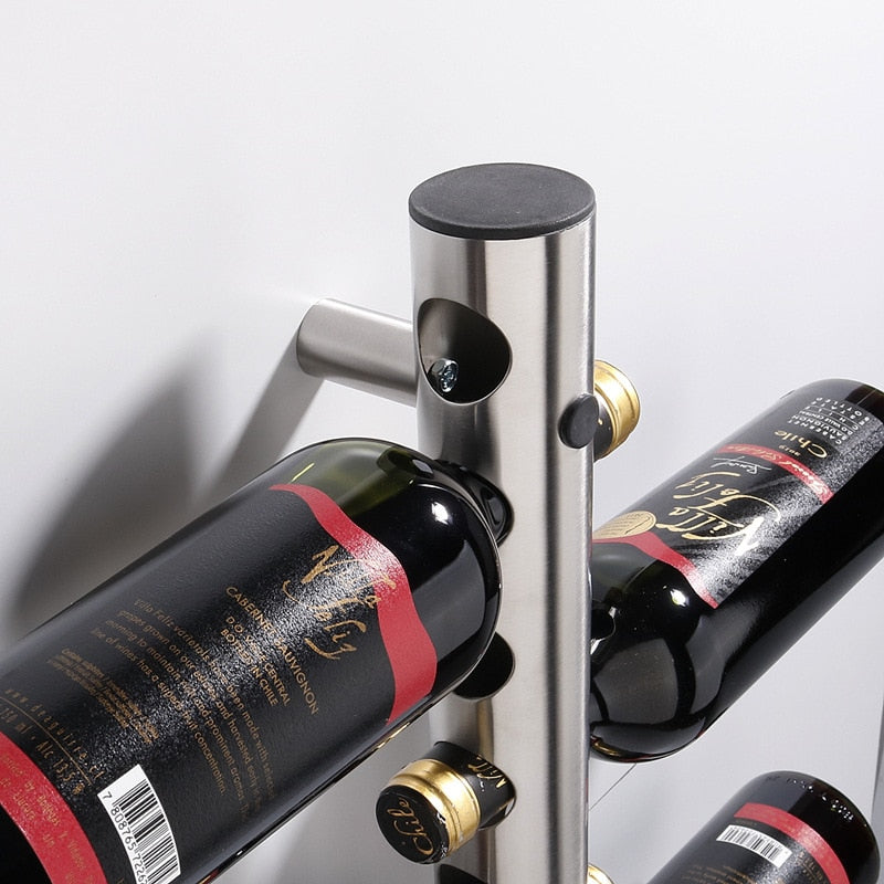 Colonne rangement bouteille vin