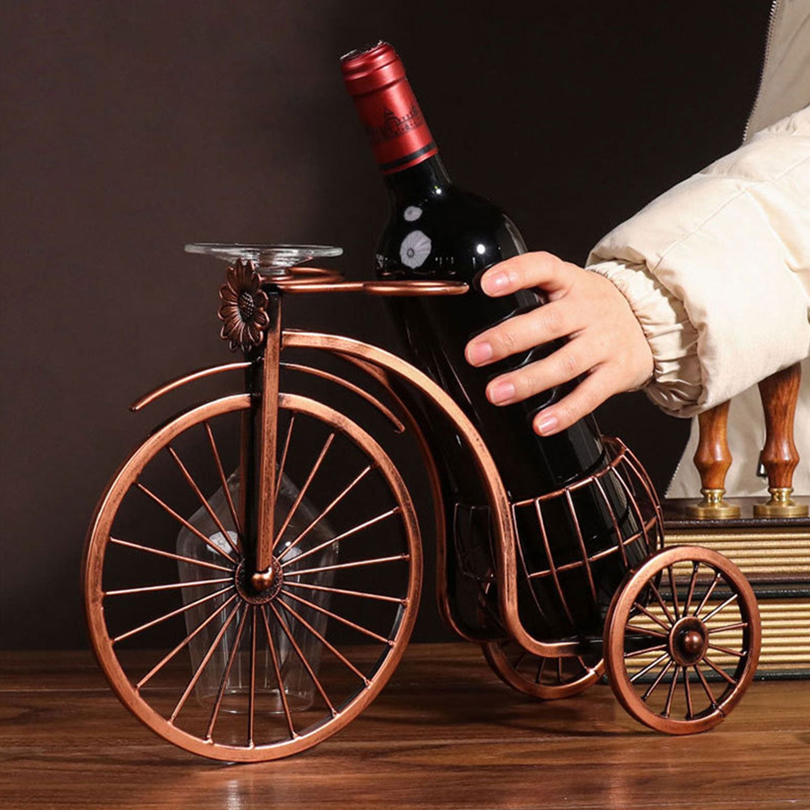 Velo Vintage Porte Bouteille