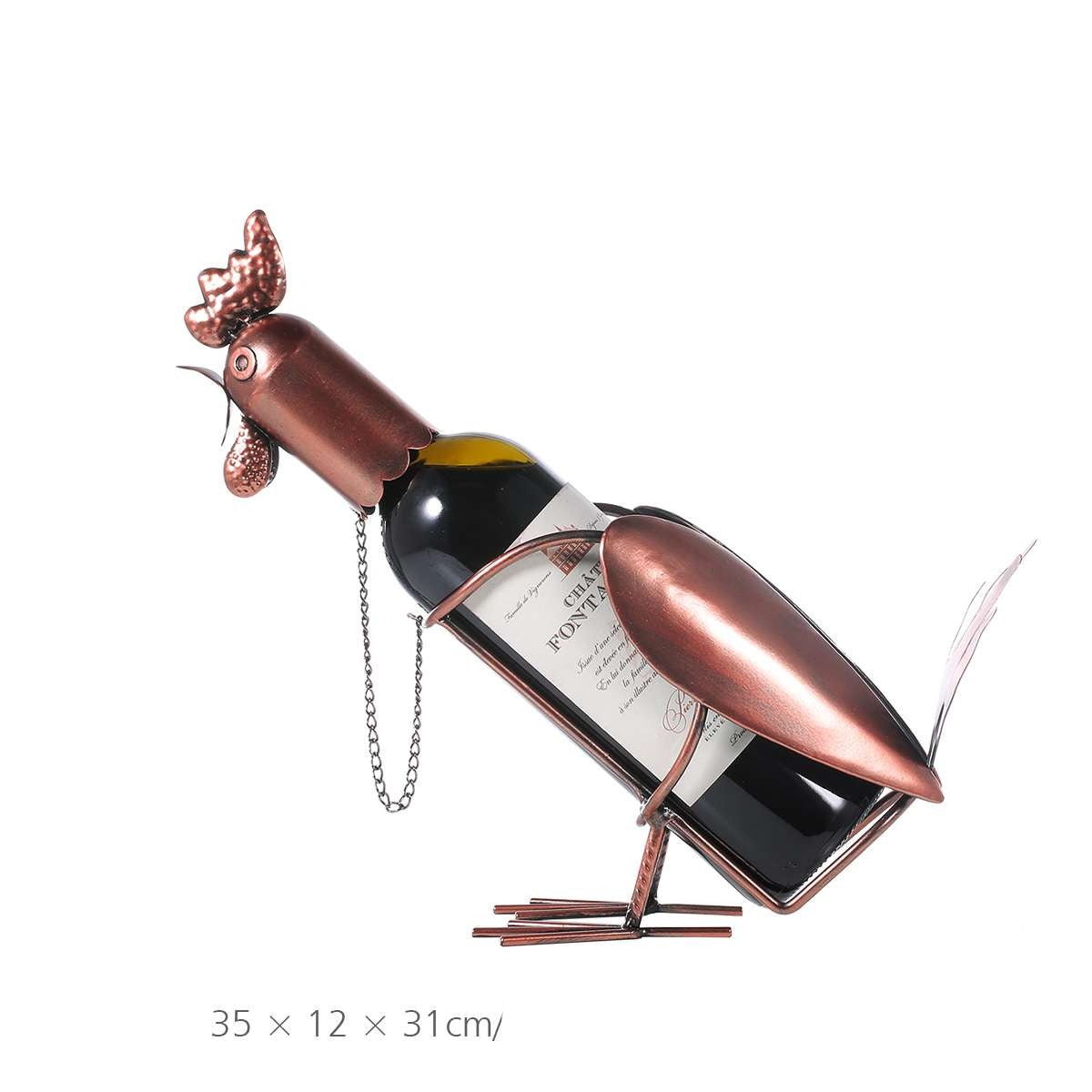 Porte Bouteille Coq