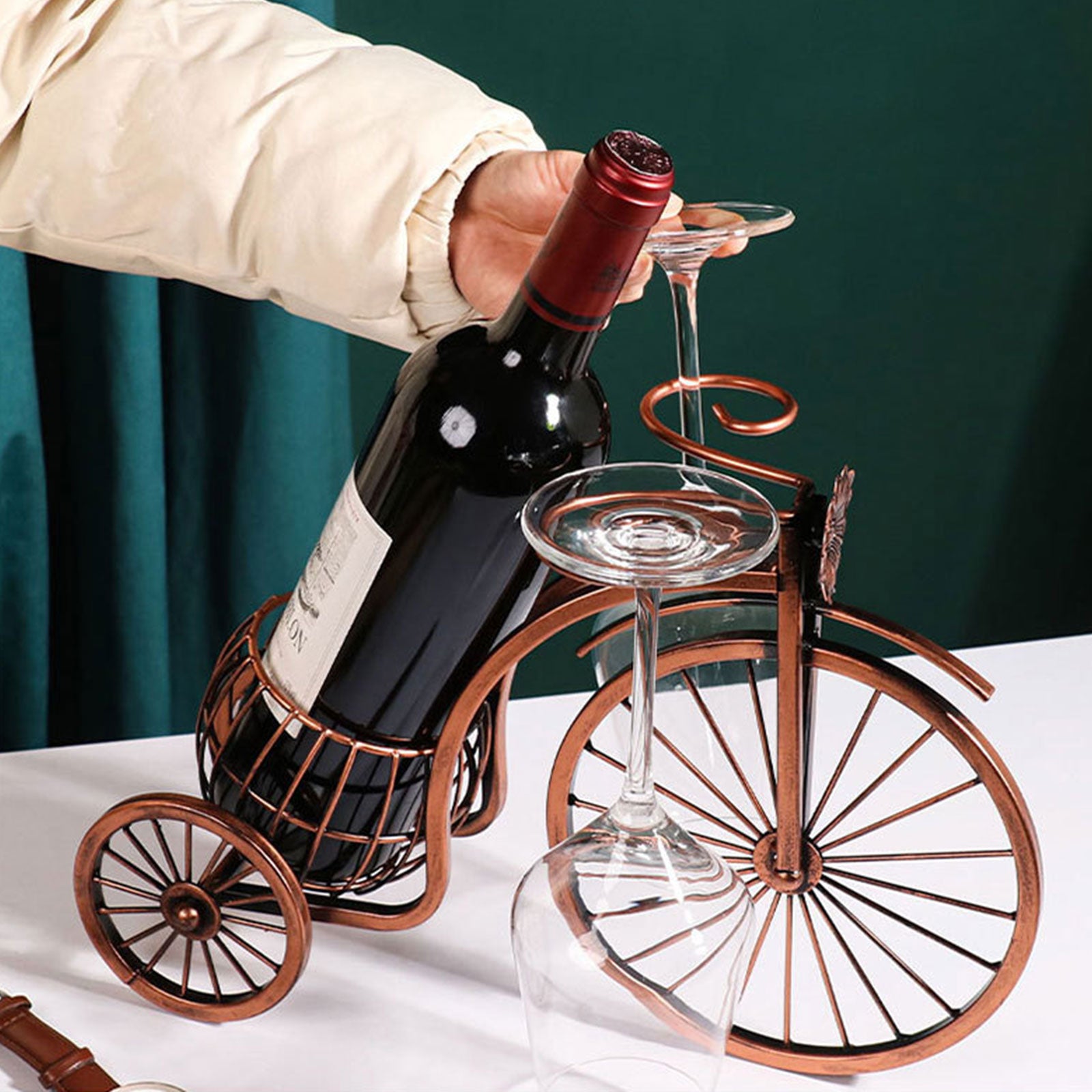 Velo Vintage Porte Bouteille
