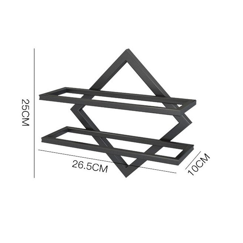 Porte Bouteille Mural Design