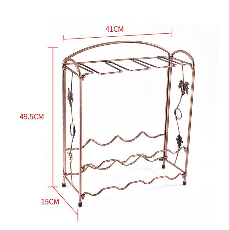 Porte Bouteille en Fer