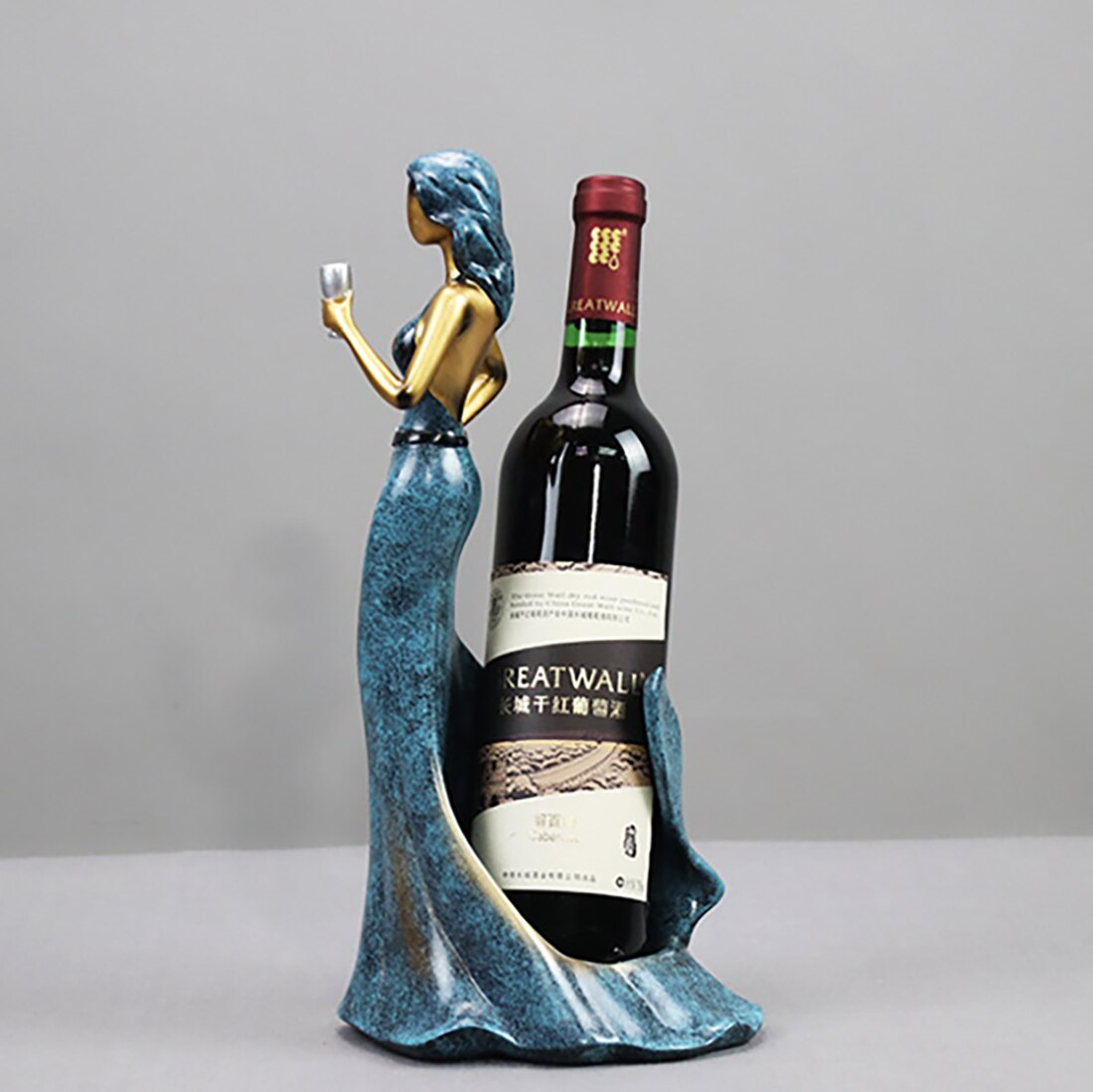 Porte Bouteille Deco Femme
