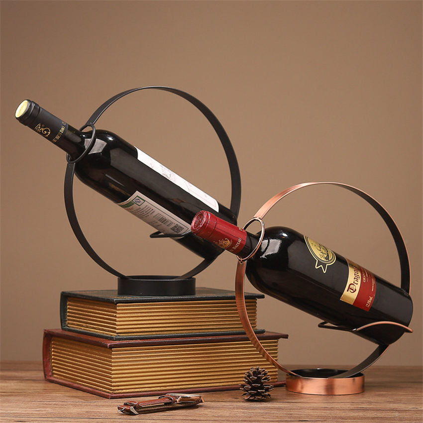 Porte Bouteille Metal Design