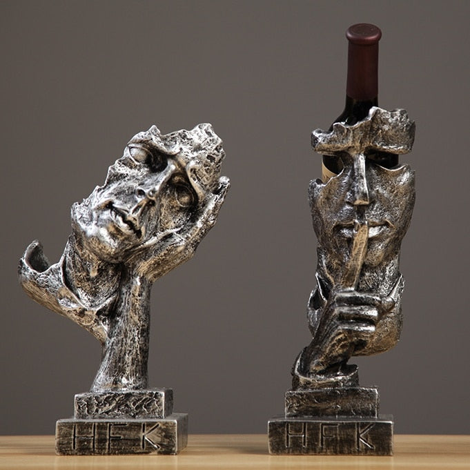 Porte Bouteille Œuvre d'Art