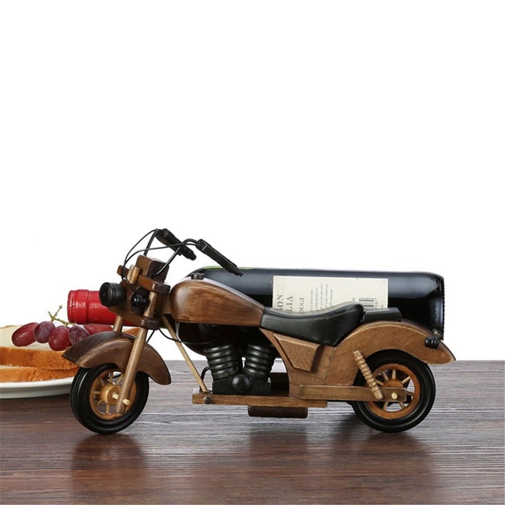 Porte Bouteille en Forme de moto