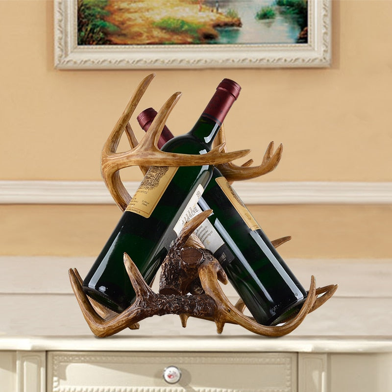 Porte Bouteille Double