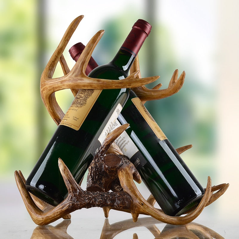 Porte Bouteille Double