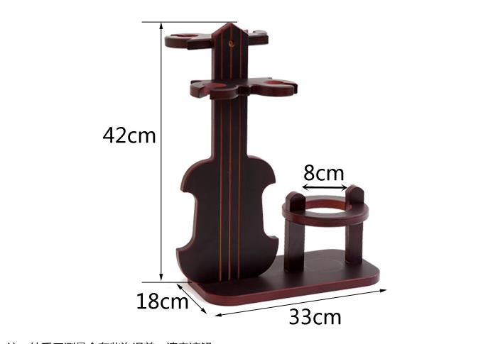 Porte Bouteille et Verre en Bois