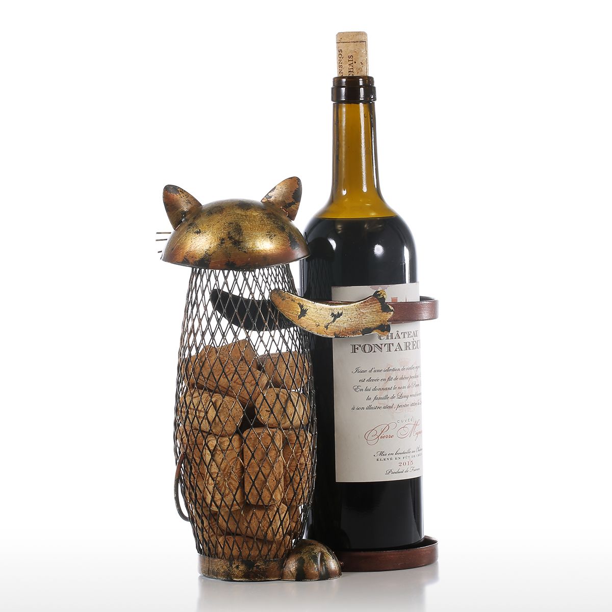 Porte Bouteille Chat