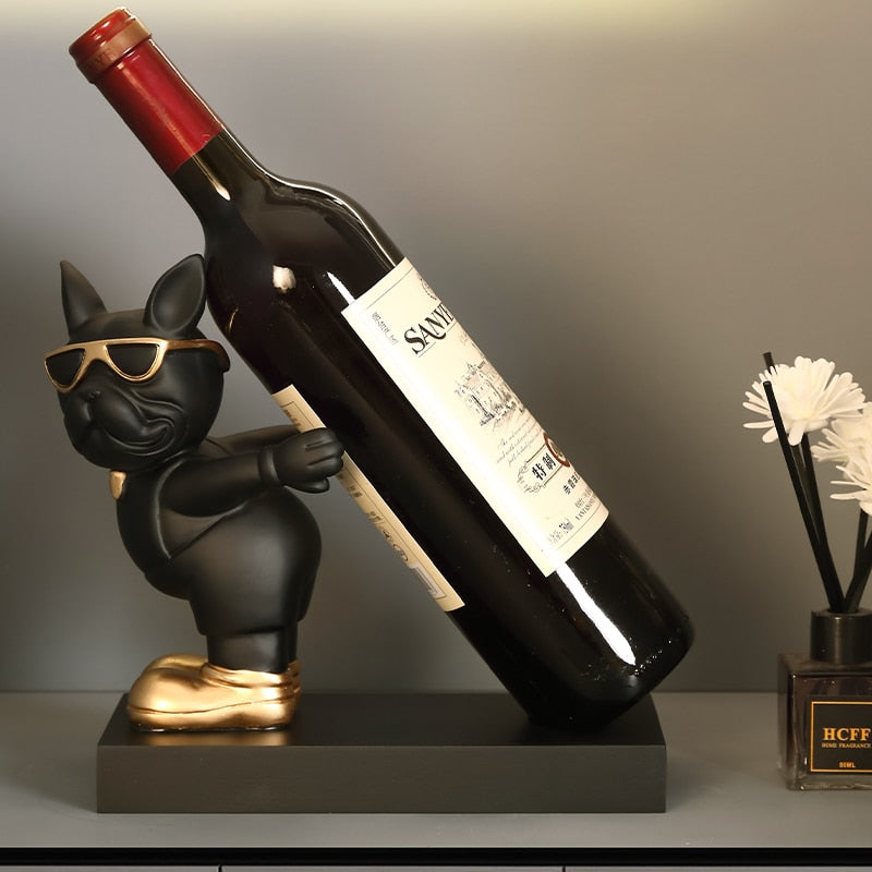 Porte Bouteille Chien