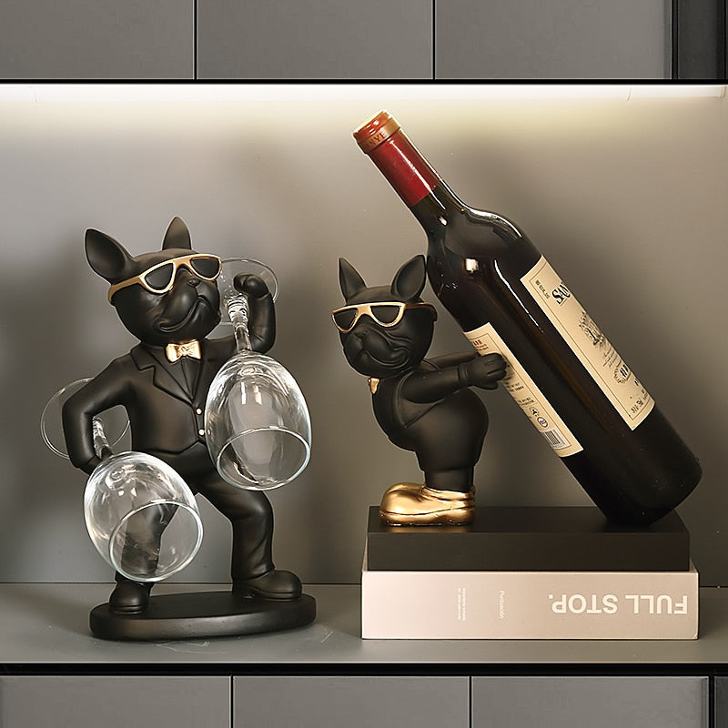 Porte Bouteille Chien