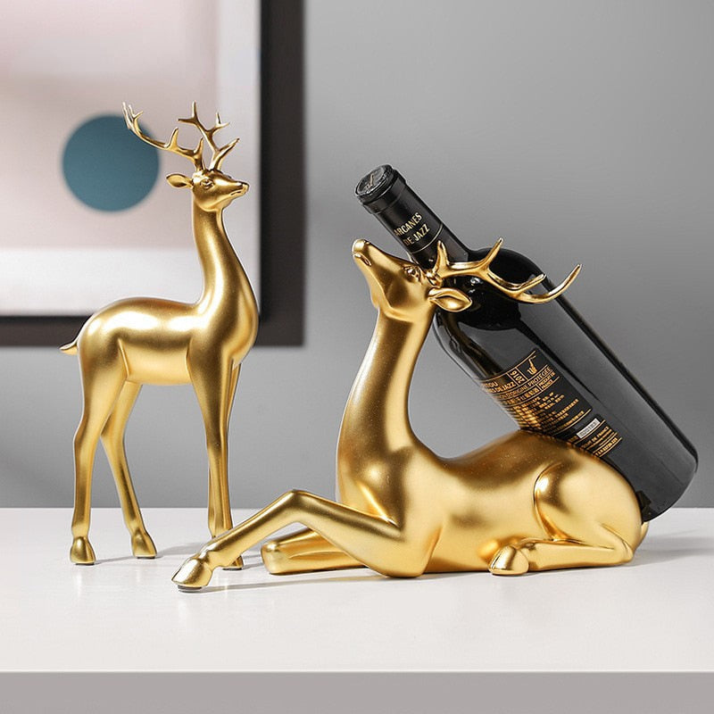Porte Bouteille Cerf
