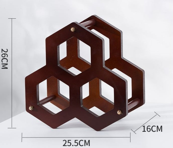 Porte Bouteille Champagne Bois