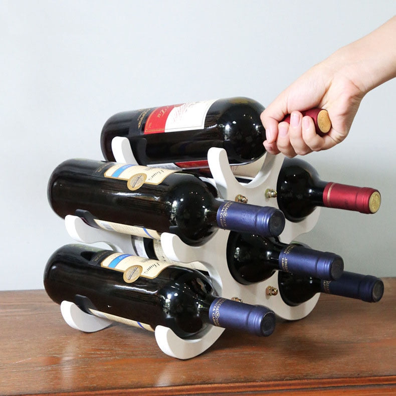 casier a bouteille blanc
