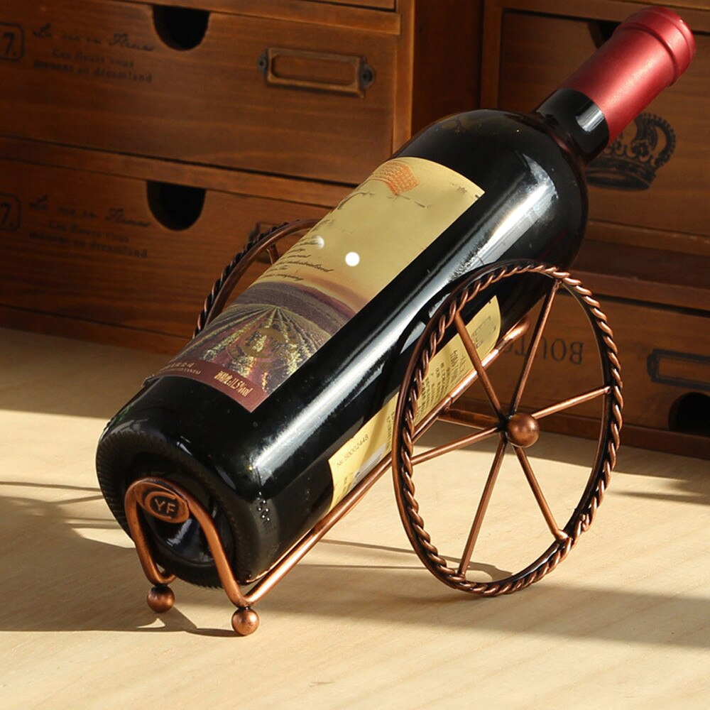 Porte bouteille de vin en forme de support de canon
