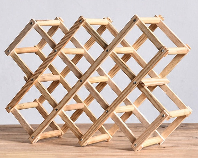 Casier Porte Bouteille Bois