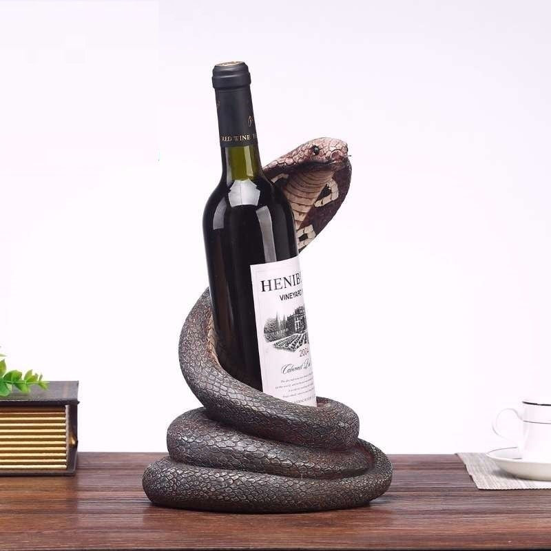 Porte Bouteille En Serpent
