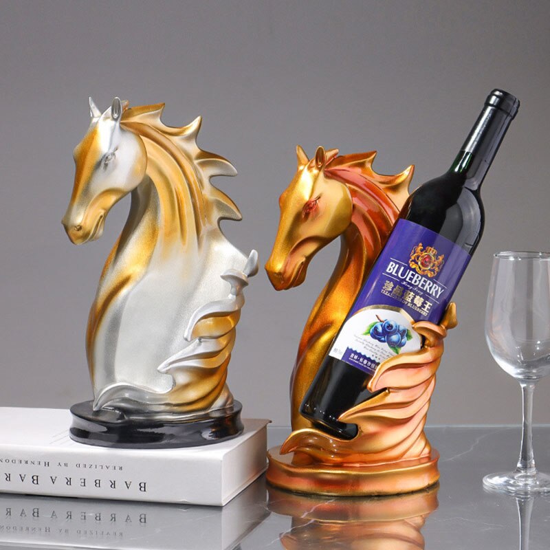 Cheval Porte Bouteille Décoration