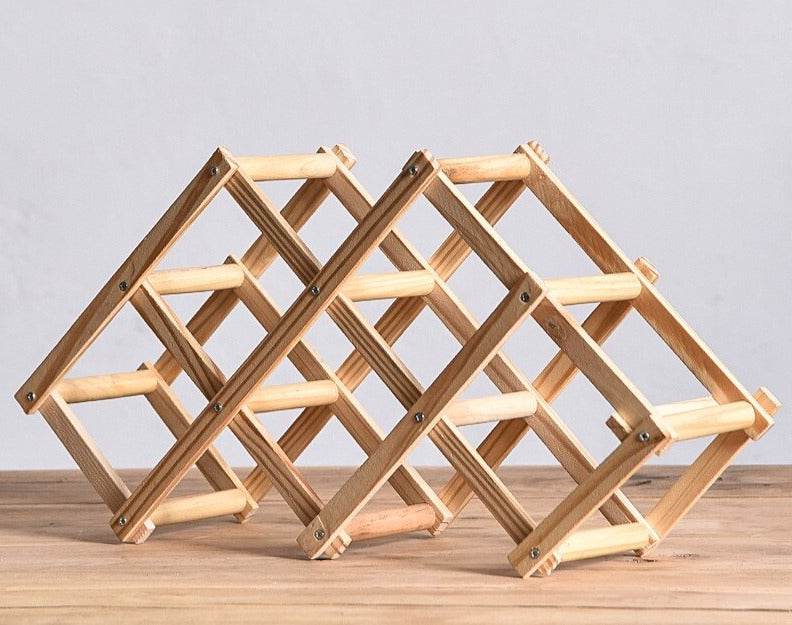 Casier Porte Bouteille Bois