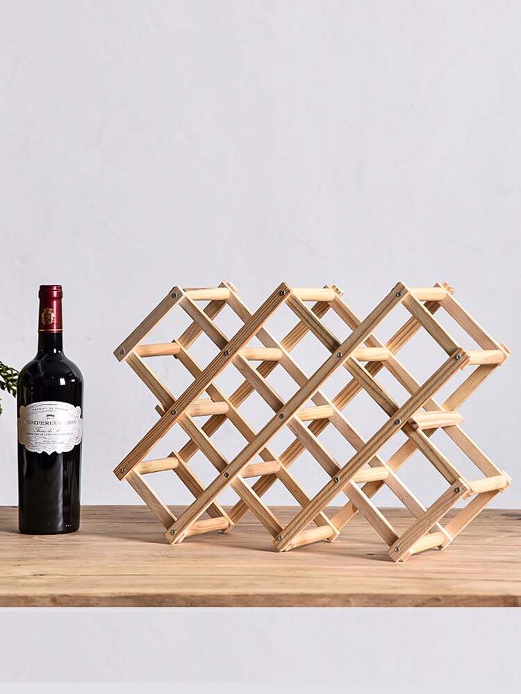 Casier Porte Bouteille Bois