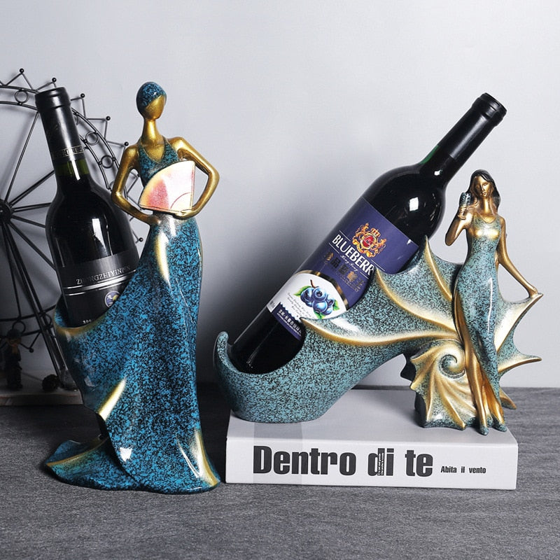 Porte Bouteille Decoratif