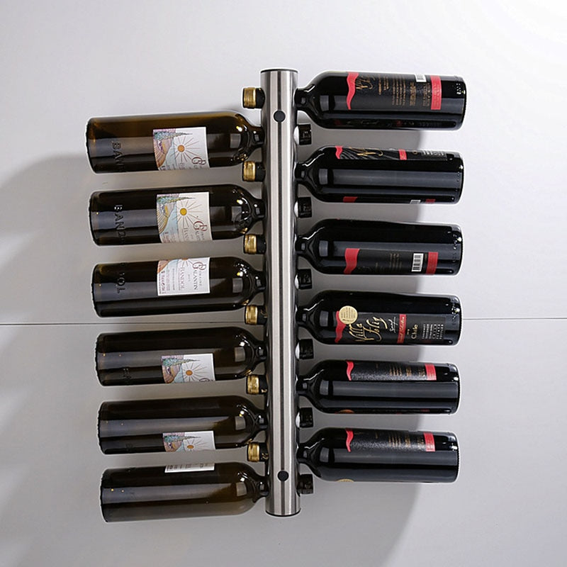 Colonne rangement bouteille vin