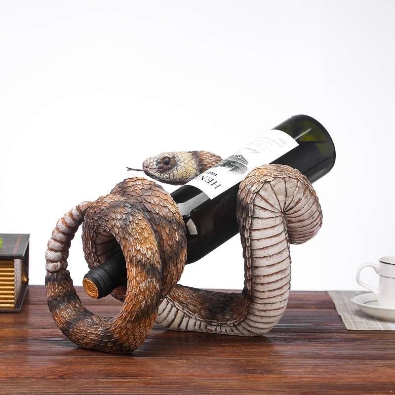 Porte Bouteille Serpent