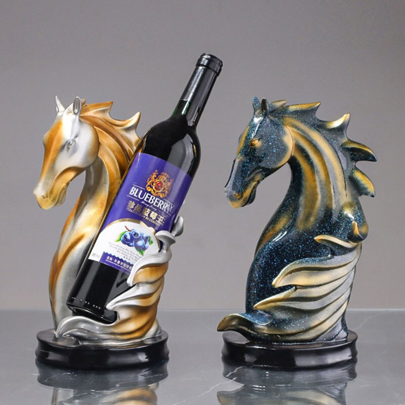 Cheval Porte Bouteille Décoration